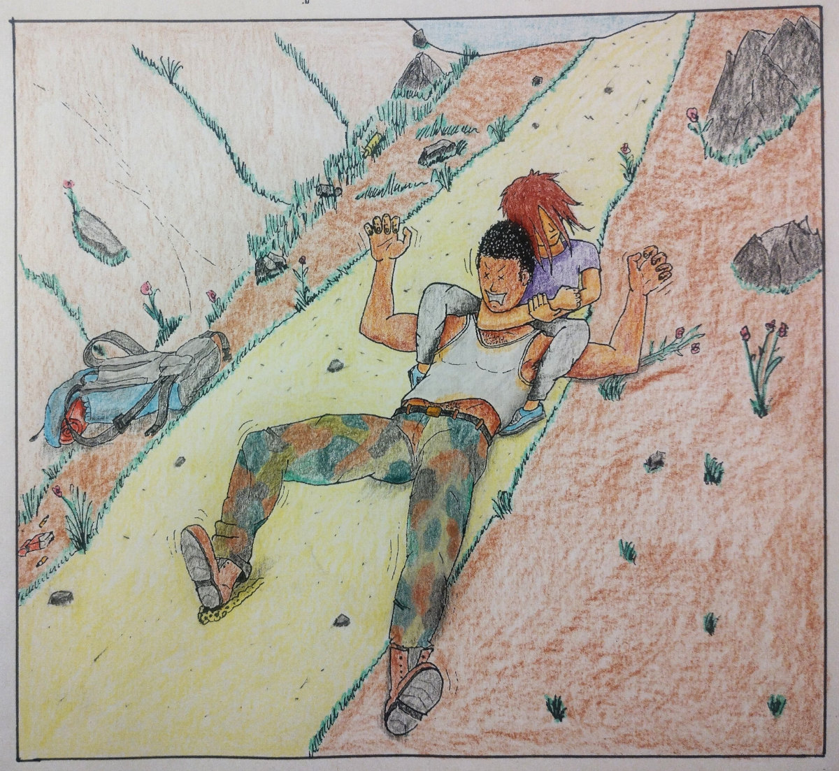 colorisation crayons